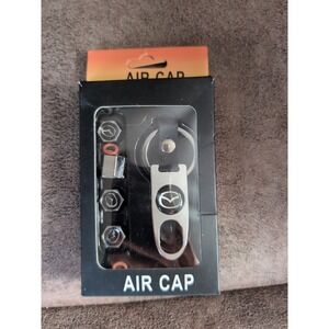 Mazda Keychain and Valve Cap Set, New
